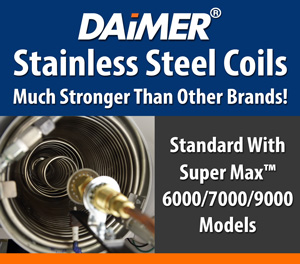 steam pressure washer, hot water pressure washer