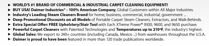 Carpet Cleaning Equipment