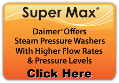 Super Max High Flow Rate Steam Pressure Washers