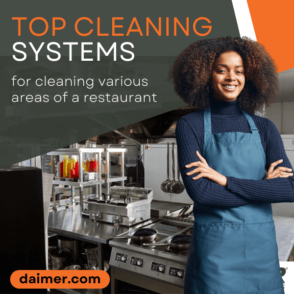 Restaurant Cleaning Equipment Applications