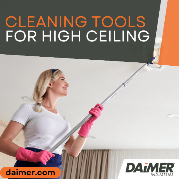 baseboard duster and extension pole accessories of your cleaning ceilings