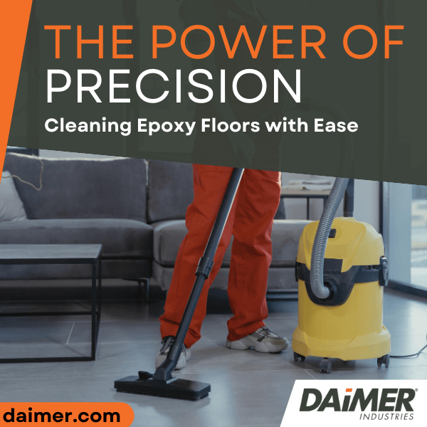 floor scrubber and cleaning epoxy floors