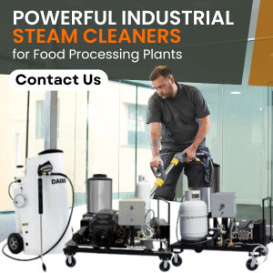 industrial steam cleaners for food processing plants