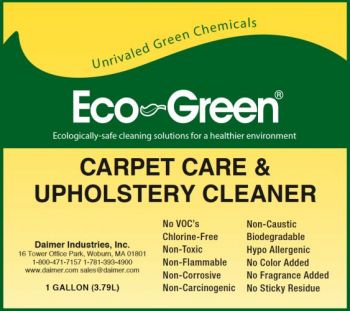 Eco-Green® Carpet Care & Upholstery Cleaner